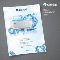 Плакат GREE Lomo Arctic 2020